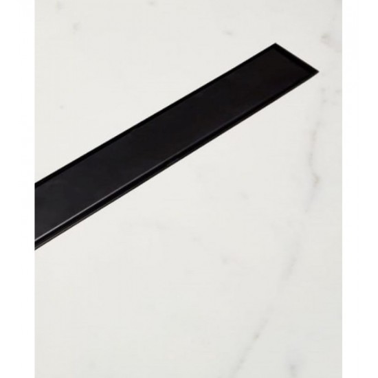 Κανάλι Ντουζiέρας Σιφών Tema 83734N 40cm Ανοξείδωτο με αναστρεφόμενη σχάρα Μαύρο Κανάλι Ντουζiέρας Σιφών Tema 83734N 40cm Ανοξείδωτο με αναστρεφόμενη σχάρα Μαύρο